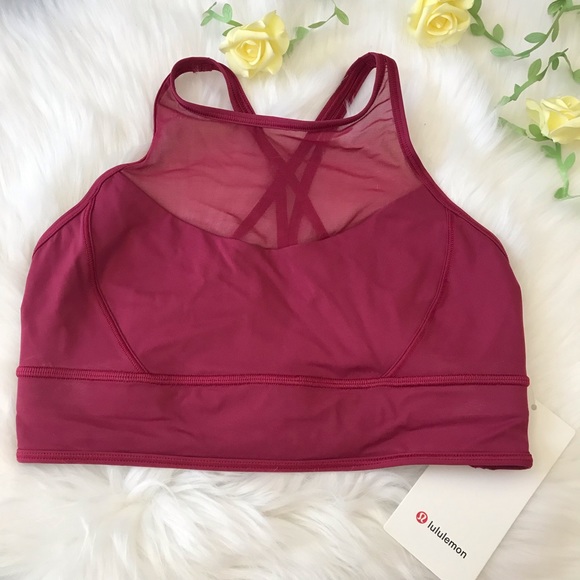 lululemon athletica Other - Wake and train long line Bra star ruby size 8 NWT
